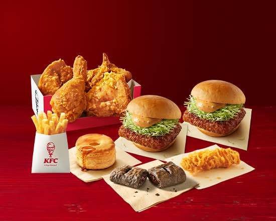 和風チキンカツバーガー本格ゆず七味ファミリーバーガーパック Authentic Yuzu Shichimi Spices Wa-fu Chicken Cutlet Family Burger Pack
