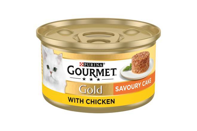 Gourmet Gold Savoury Cake with Chicken 85g