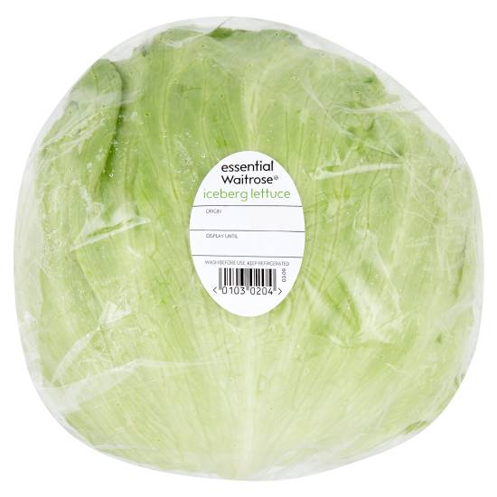 Essential Waitrose & Partners Iceberg Lettuce