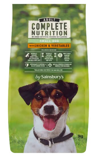 Sainsbury's Complete Nutrition Adult Dog Food With Chicken & Vegetables