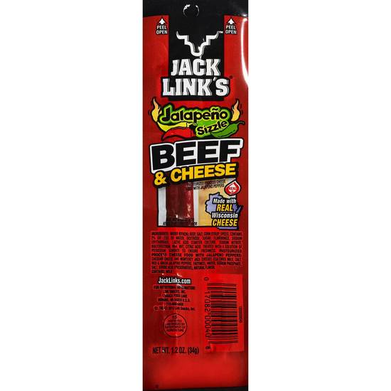 Jack Link's Jalapeno Sizzle Beef & Cheese Jerky, 1.2 oz
