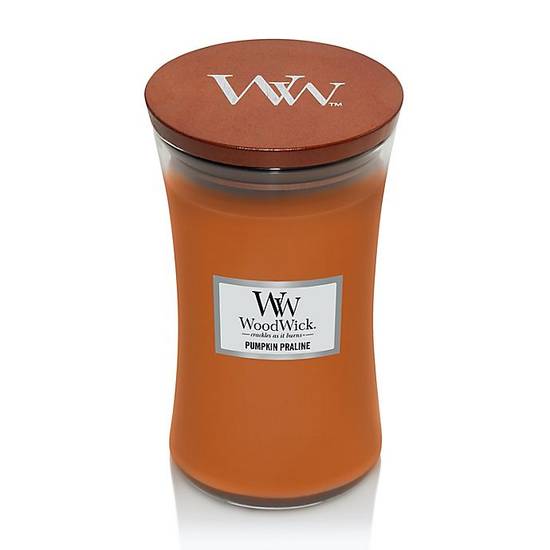 WoodWick® Pumpkin Praline 21.5 oz. Hourglass Candle
