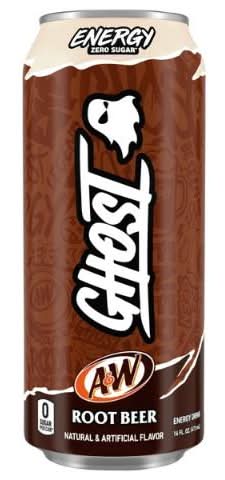 GHOST ENERGY Zero Sugar A&W Root Beer 16oz