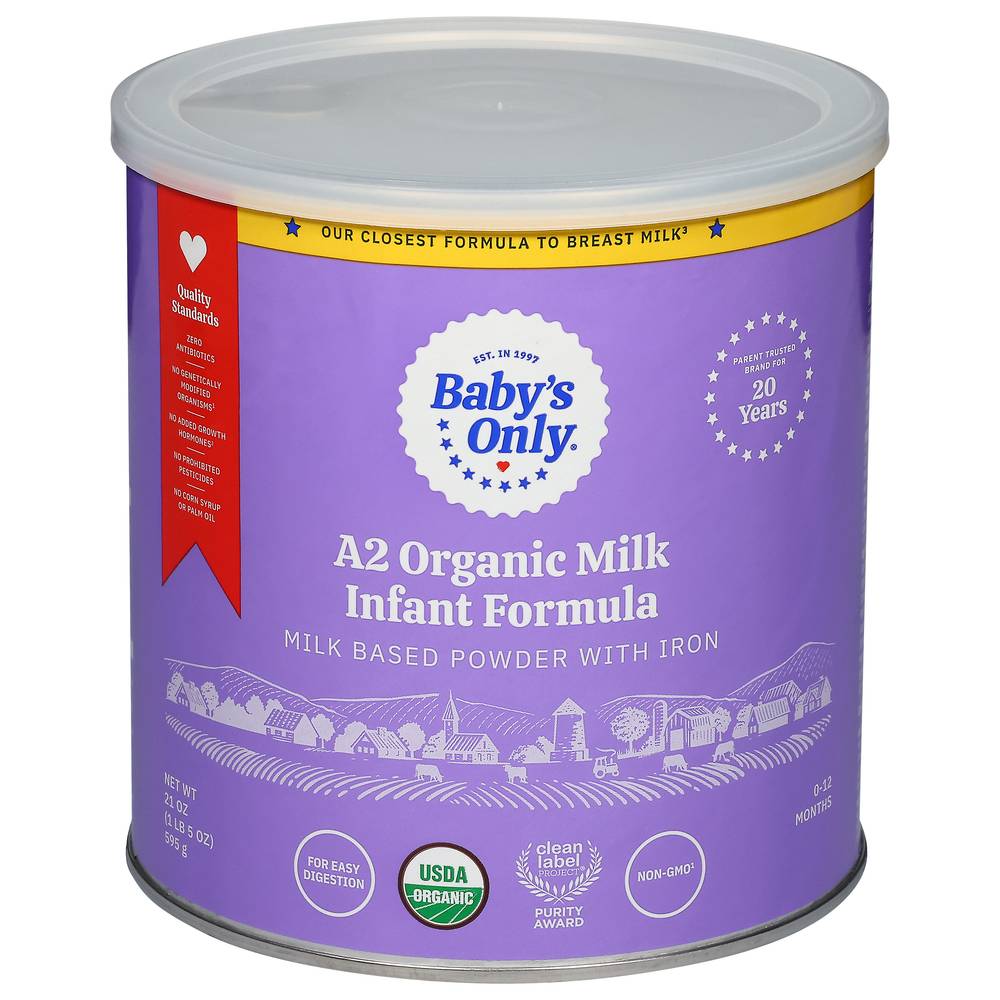 Baby's Only Organic Gentle Infant Formula 21oz