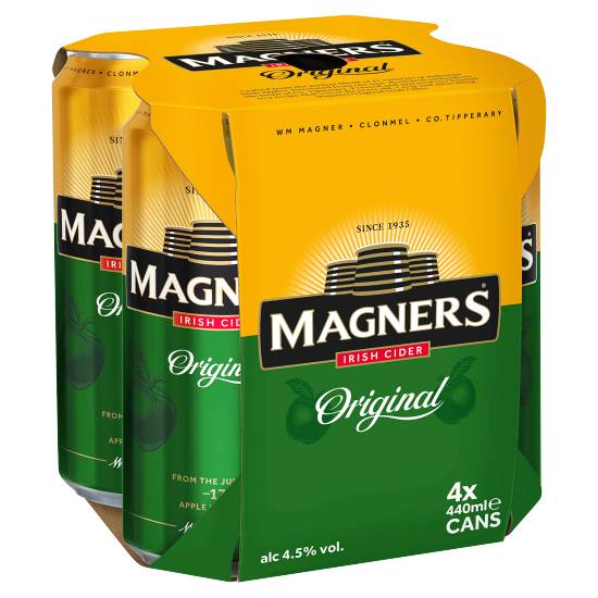 Magners Original Irish Cider (4 x 440ml)