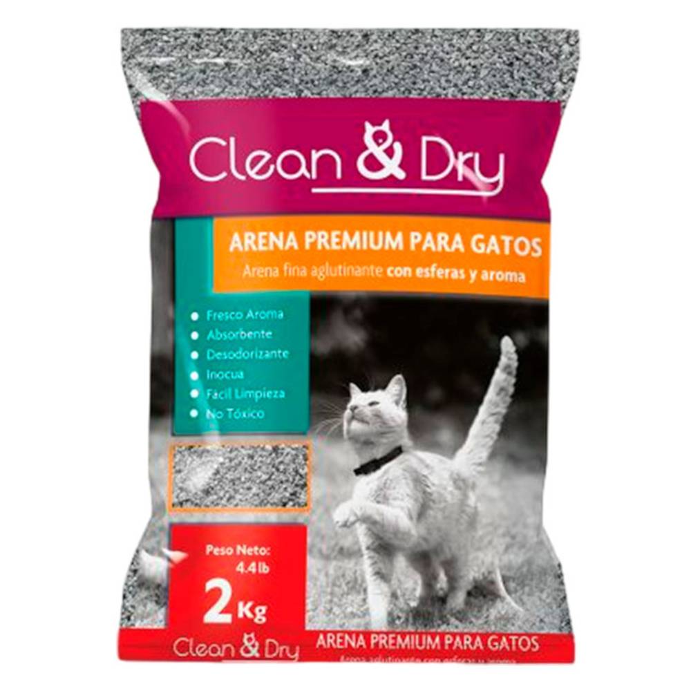 Arena Aglutinante Clean & Dry 2 Kg