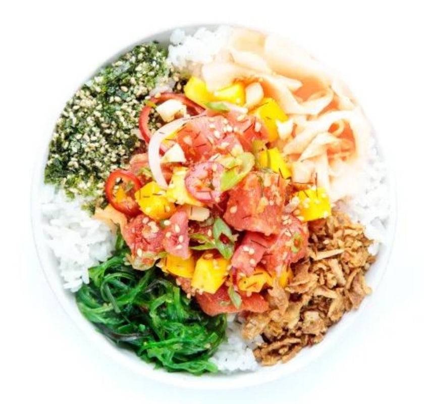Spicy Hawaiian Ahi Poke Bowl