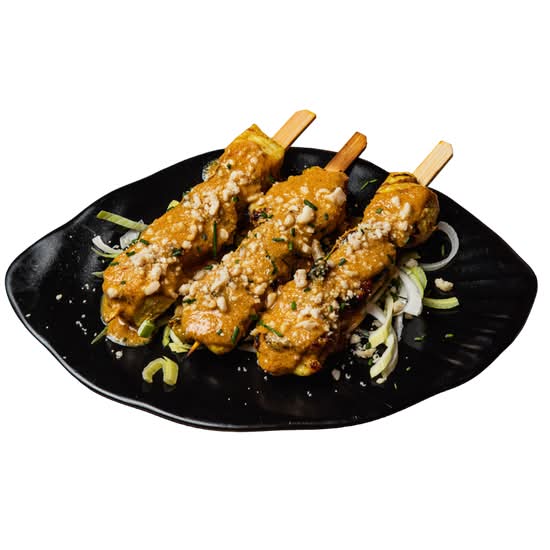 Brochetas Satay (Tailandia)