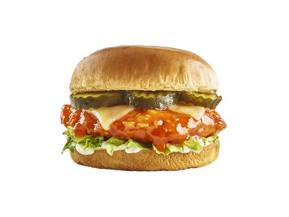 Mango Habanero Chicken Burger