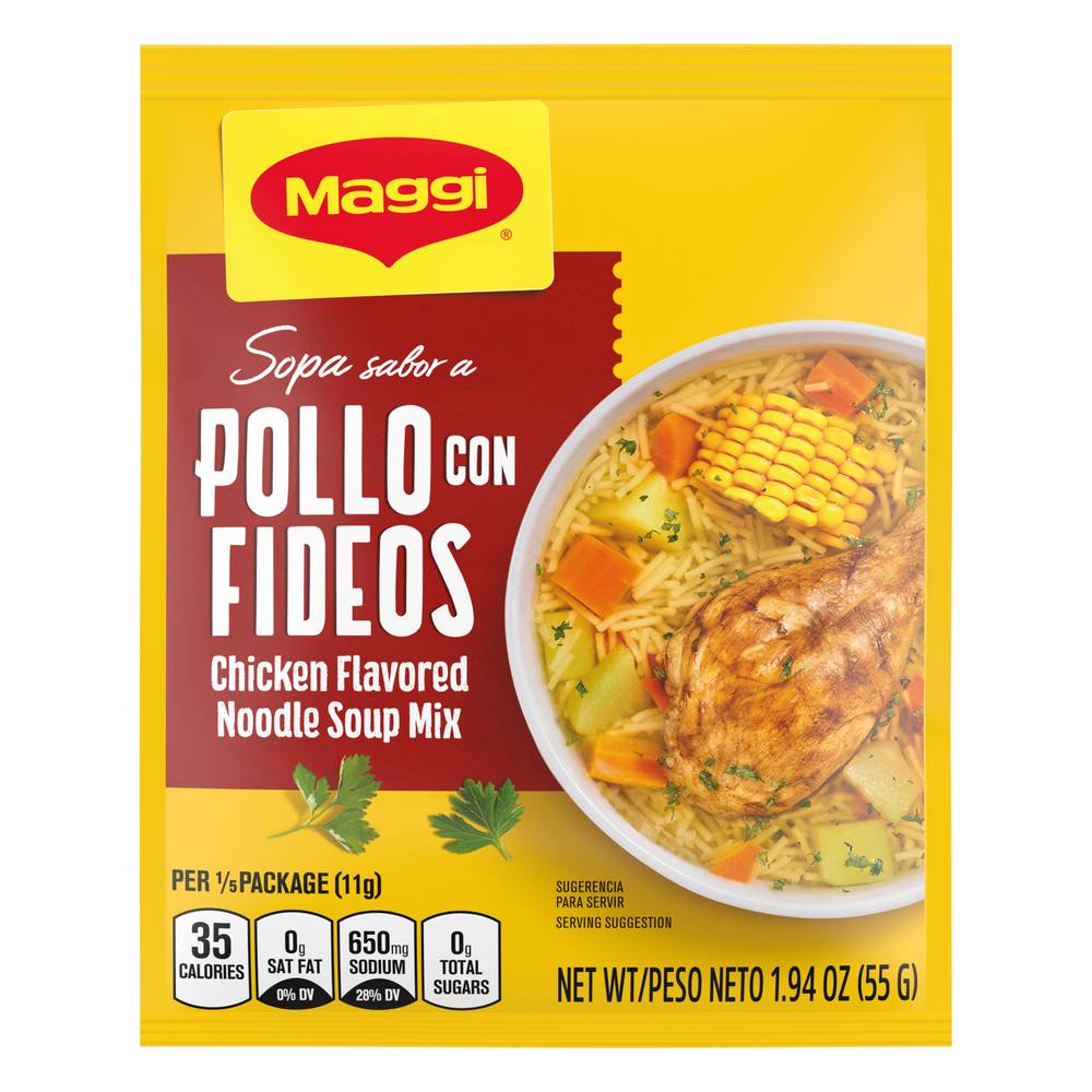 Maggi Noodle Soup Mix, Chicken (1.94 oz)