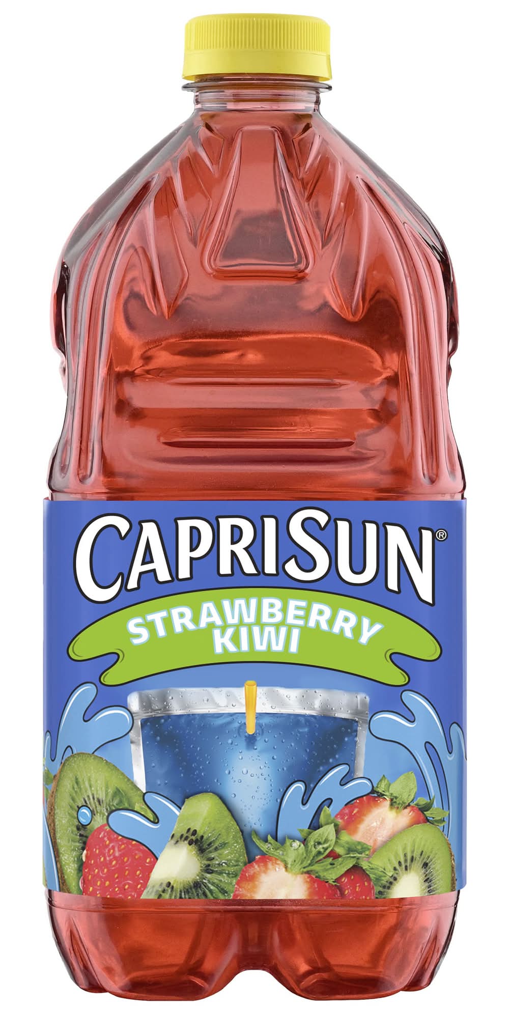 Capri Sun Juice Drink Blend From Concentrate With Other Natural Flavors, Strawberry Kiwi (64 fl oz)