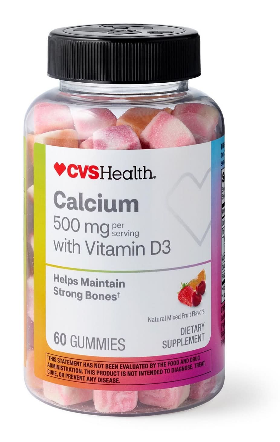 Cvs Calcium & D3 Gummies, 60 Ct