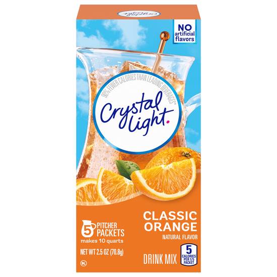 Crystal Light Classic Orange Drink Mix (5 ct)