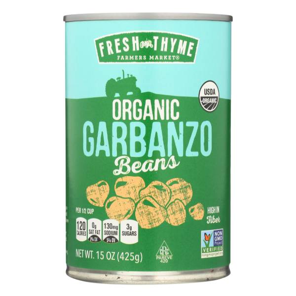 Fresh Thyme Organic Garbanzo Beans (15 oz)