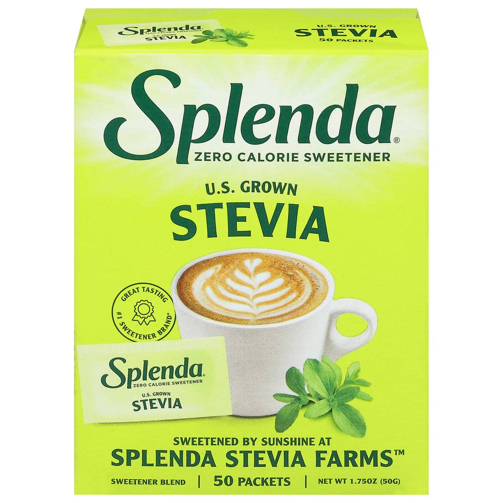 Splenda Stevia Zero Calorie Sweetener (1.75 oz, 50 ct)