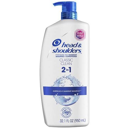 Head & Shoulders Classic Clean Anti-Dandruff 2-in-1 Shampoo + Conditioner - 32.1 fl oz