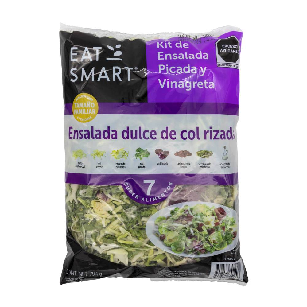 Eat smart ensalada dulce de col rizada