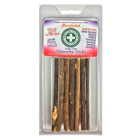 Meowijuana King Sized Silvervine Cat Sticks