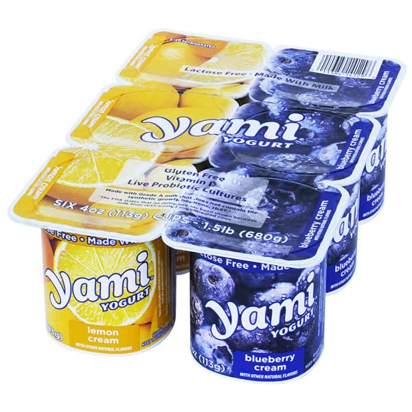 Yami Yogurt, Blueberry-Lemon (24 oz, 6 ct)