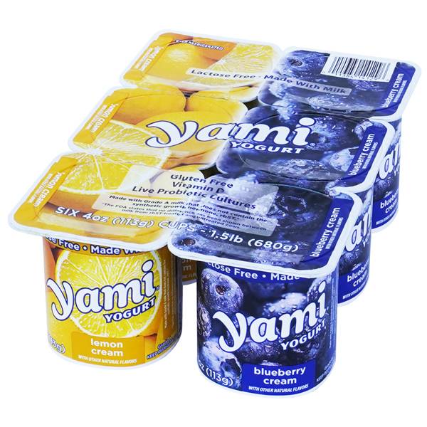 Yami Yogurt, Blueberry-Lemon (24 oz, 6 ct)