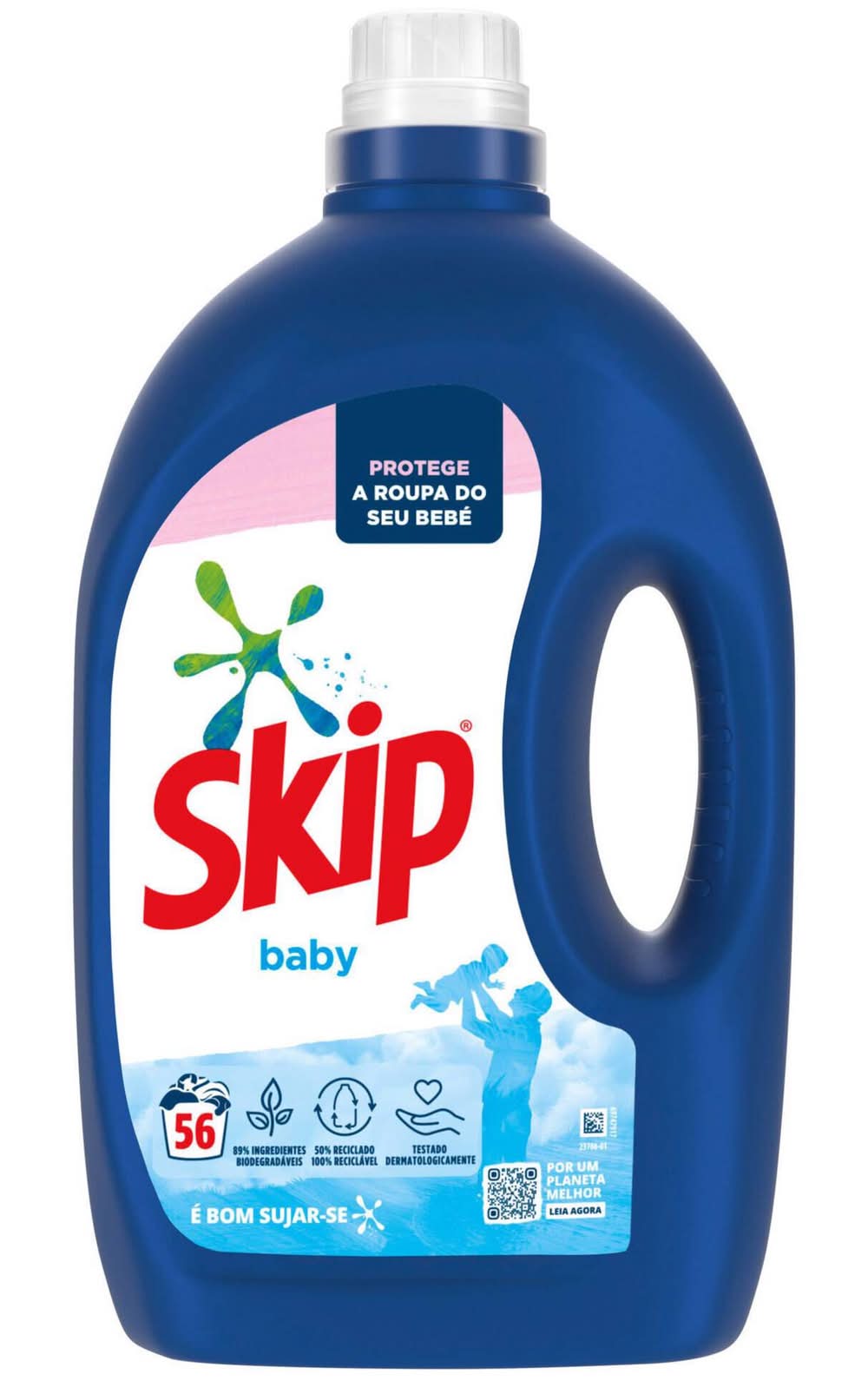 Detergente Máquina Roupa Líquido Baby Skip (56 doses)