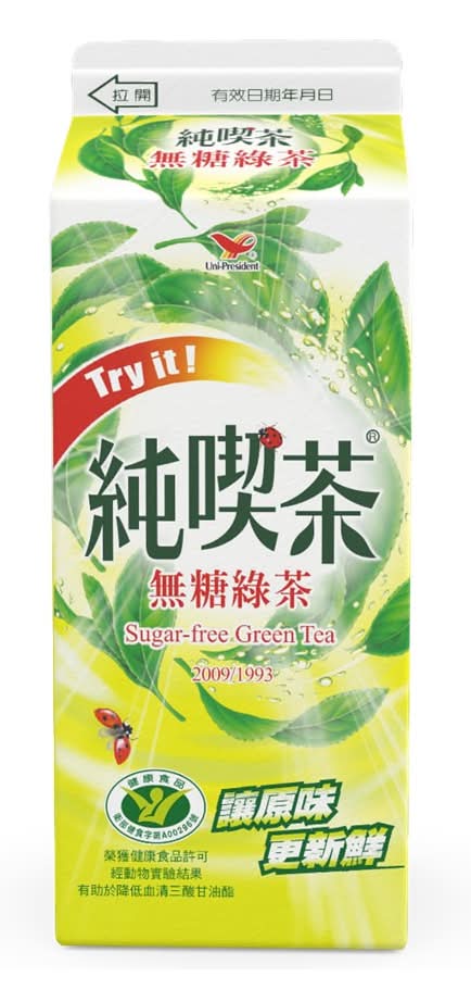 統一純喫茶 綠茶 - 無糖 (650 mL)