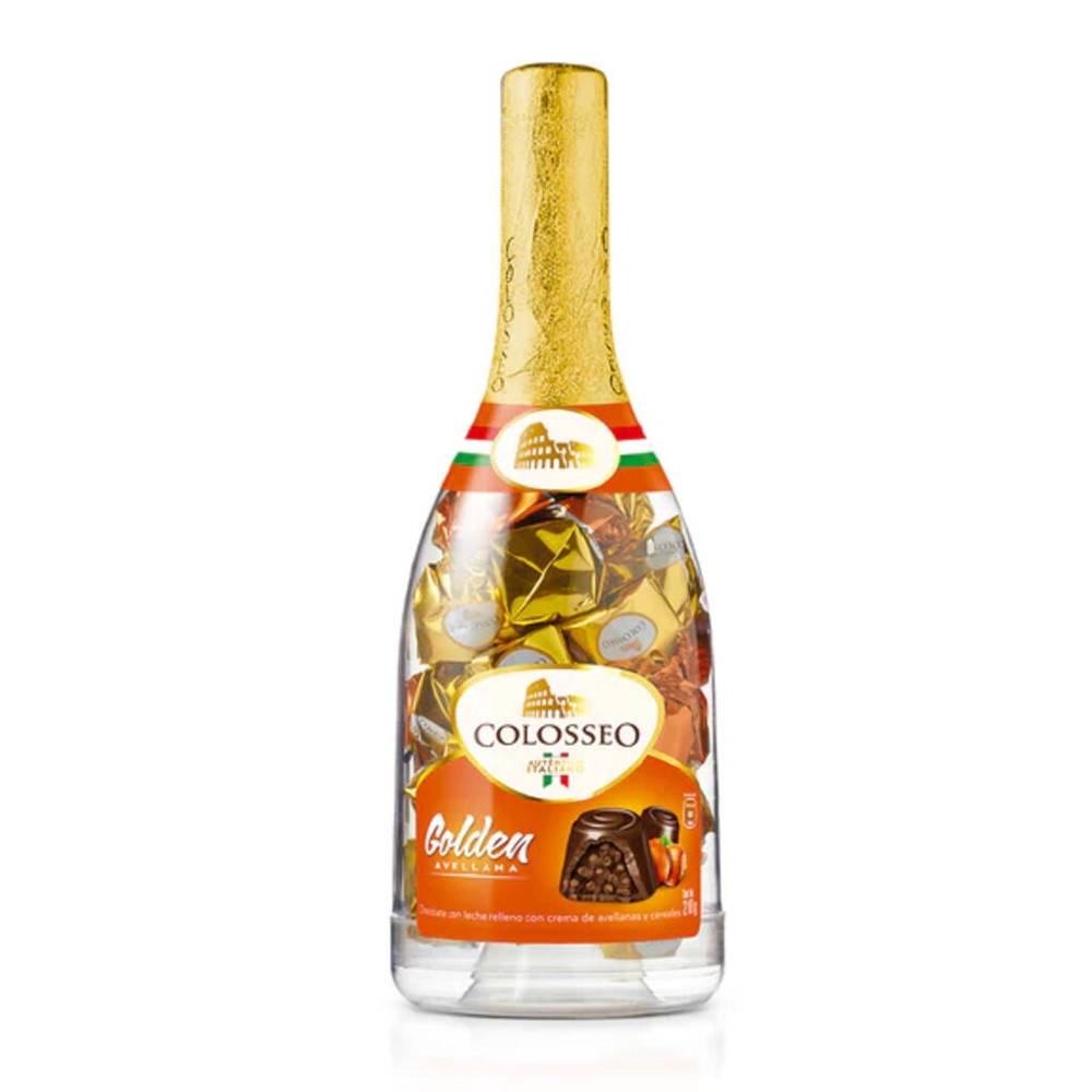 COLOSSEO GOLDEN BOTELLA 210G CHOLATE