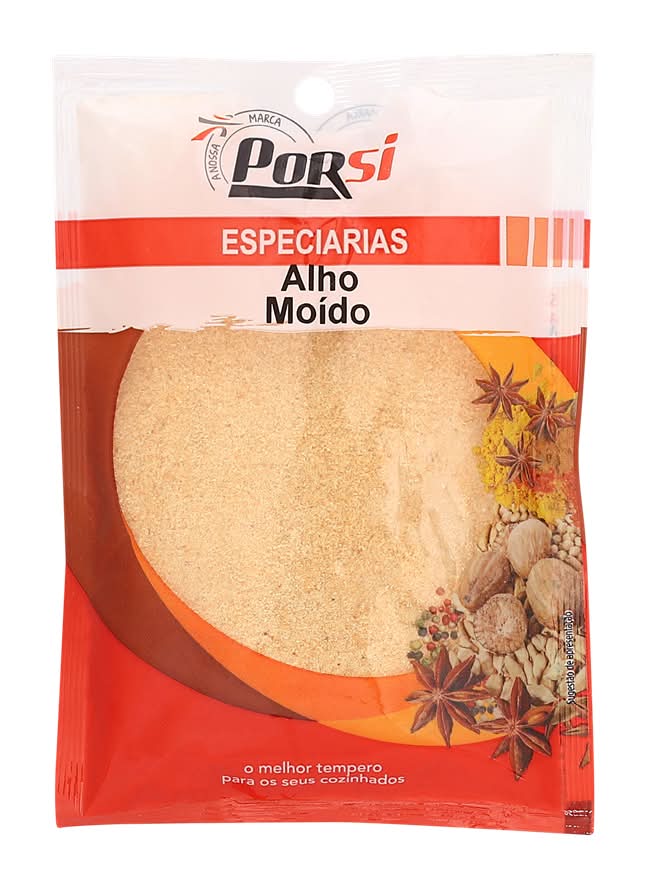 PorSi - Alho moÃdo, saqueta de 50g