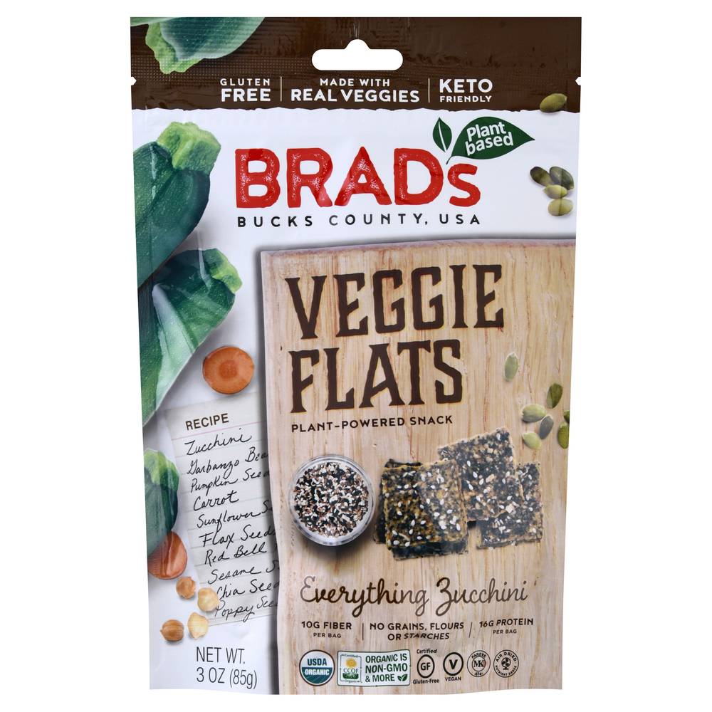 Brad's Raw Everything Zucchini Veggie Flats (3 oz)