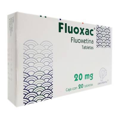 Psicofarma · Fluoxac fluoxetina tabletas 20 mg (20 un)