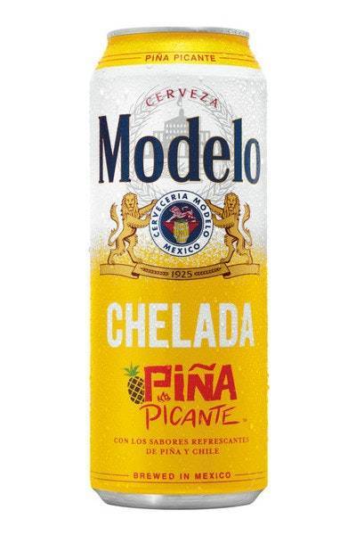 Modelo Chelada Pina Picante Mexican Import Flavored Beer (24 fl oz)