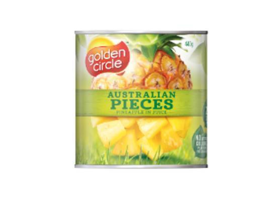 Golden Circle Pineapple Pieces in Natural Juice 440g
