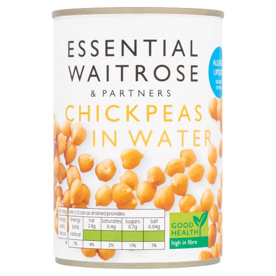 Essential Waitrose & Partners Chickpeas in Water
