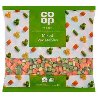 Co-op Frozen Mixed Vegetables 750g