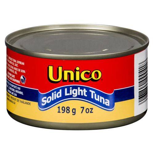 Unico thon pâle entier (198 g) - tuna, solid light (198 g)