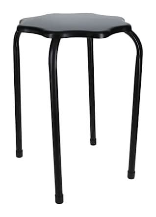 Metal Stool Black
