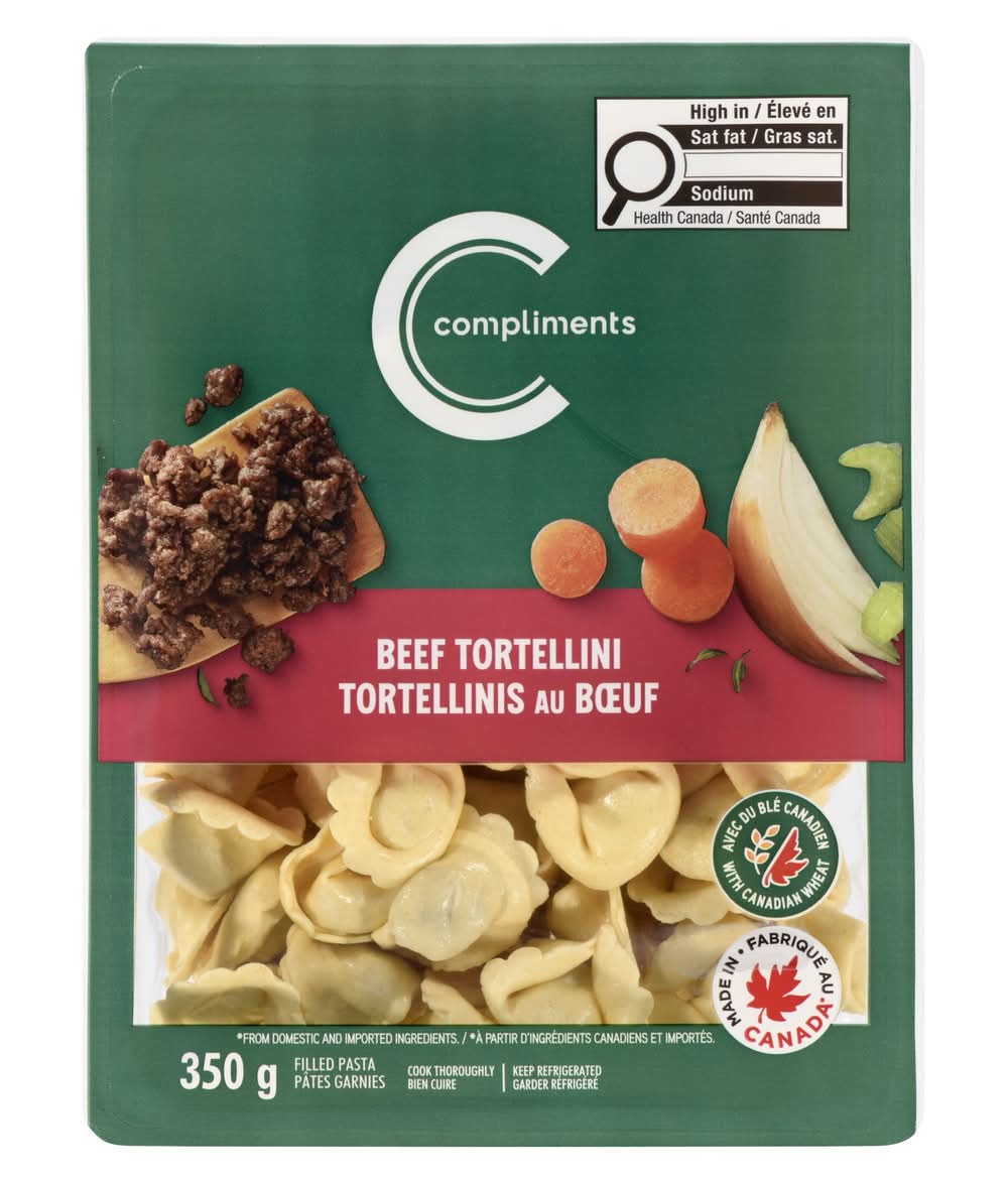 Compliments Naturally Simple Beef Tortellini Pasta (350 g)