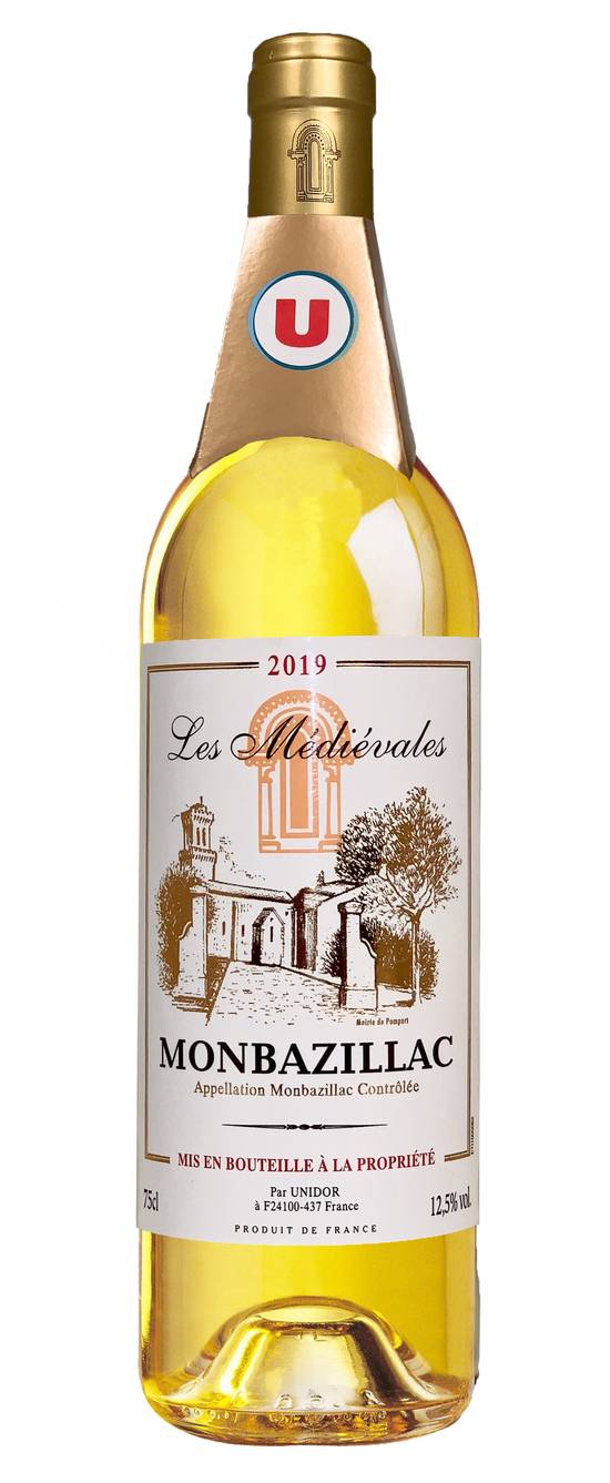 Les Médiévales - Vin blanc monbazillac moelleux roc de breyssac 2021 (750 ml)
