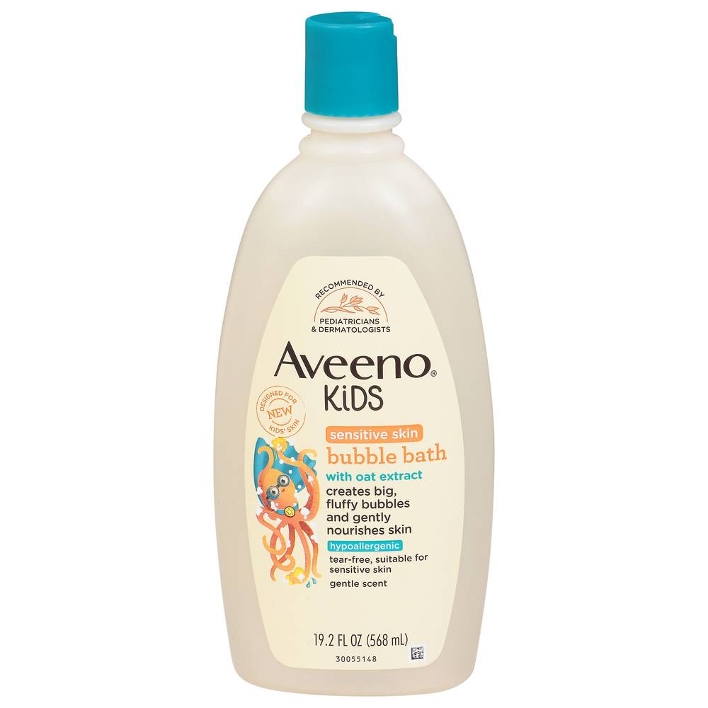 Aveeno Kids Sensitive Skin Bubble Bath (19.2 fl oz)