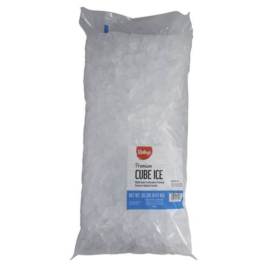 Raley’s Premium Ice Cubed Bag