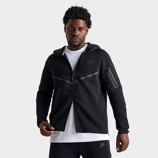 Men'S Nike Tech Full-Zip Fleece Windrunner Hoodie (Large)