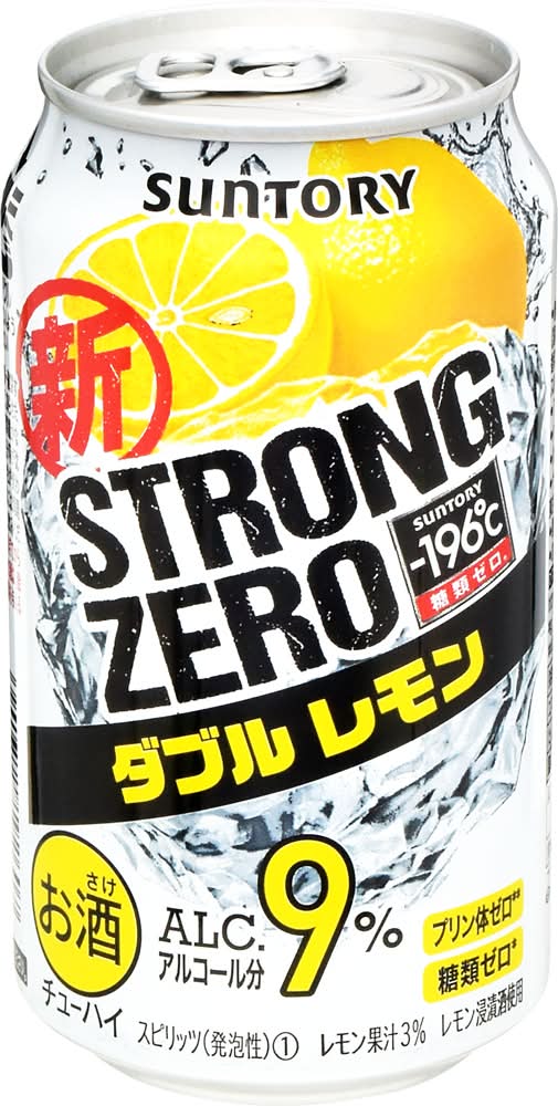 -196 ストロングゼロ - ダブルレモン (350mL)