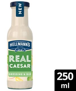 Hellmann's Caesar, Real Salad Dressing & Dip (250ml)