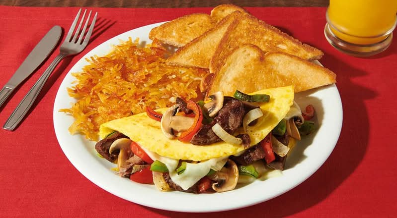 PHILLY CHEESESTEAK OMELETTE