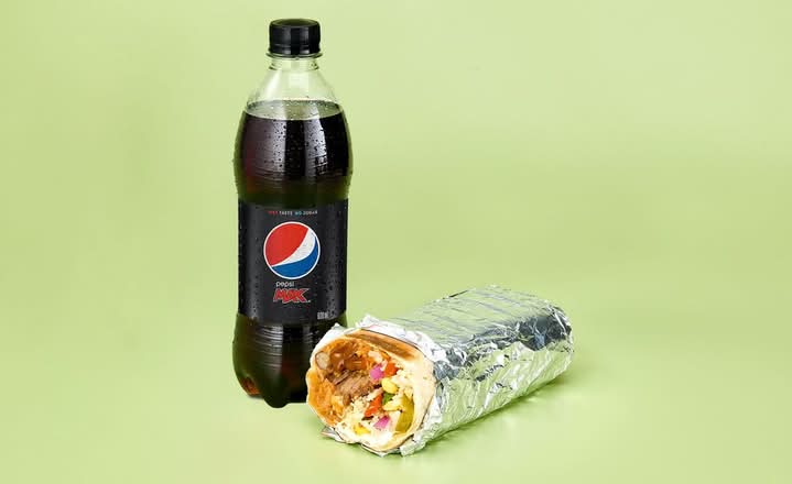 Regular Toasted Burrito & 600ml Drink