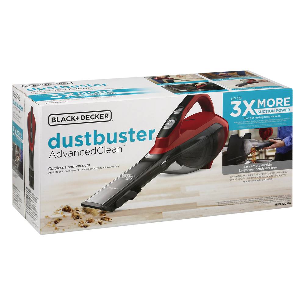 BLACK+DECKER Dustbuster Advanced Clean Hand Vacuum