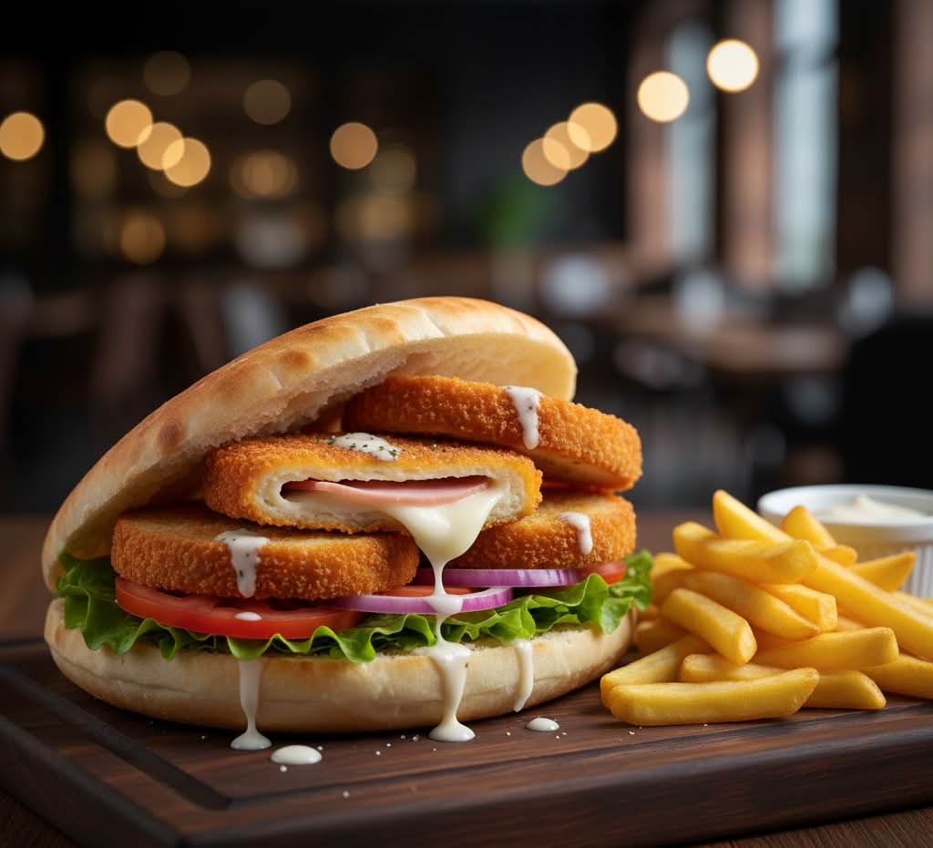 Sandwich Cordon Bleu 🥙🧀