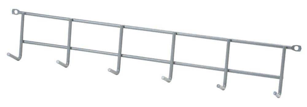 Everbilt Steel Wall Mounted Household Storage Hanger 25 lb Capacity, 16 In, Gray