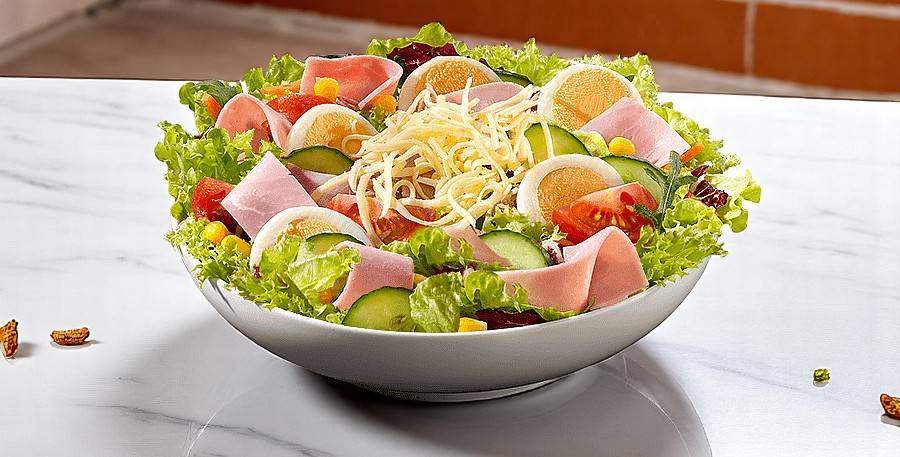 Salade jambon