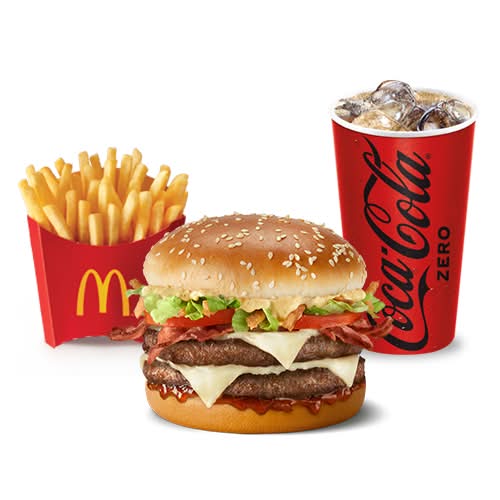 McTrío Grands BBQ Doble mediano